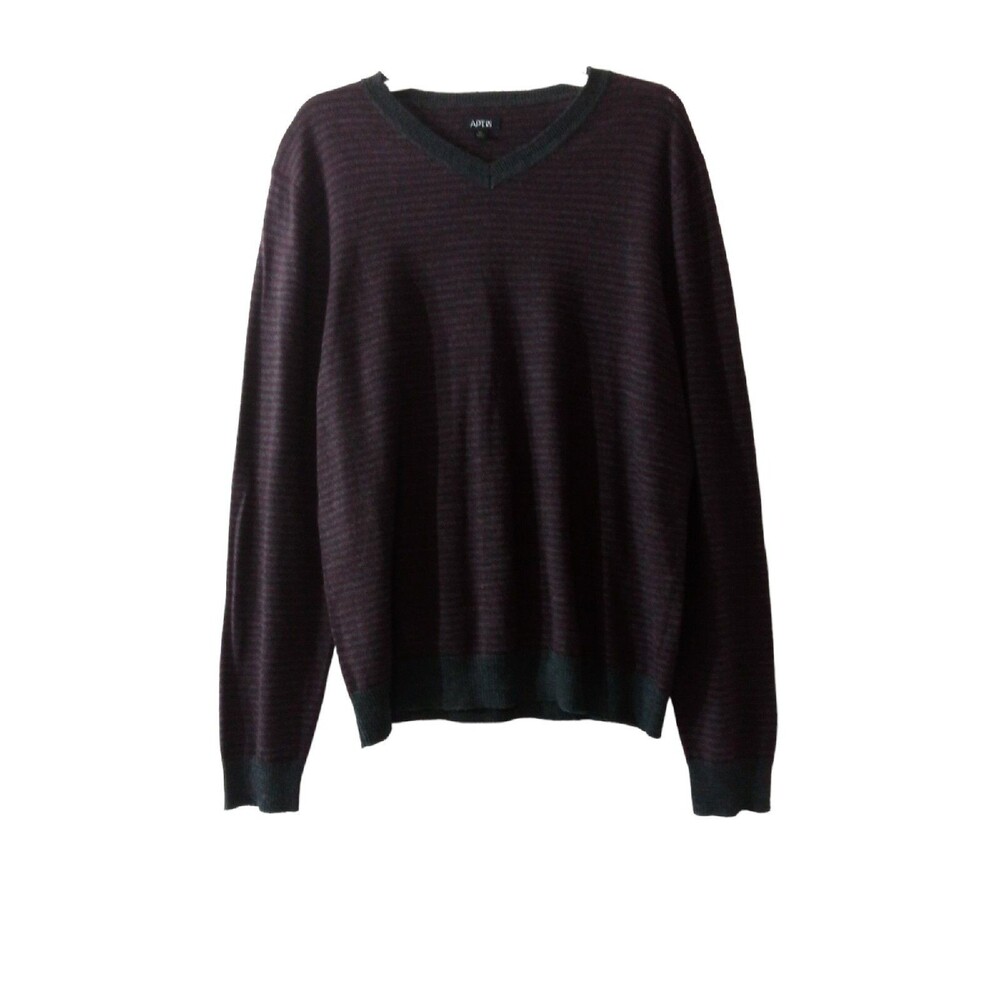 Men's Apt 9 Stripe Sweater Size Large